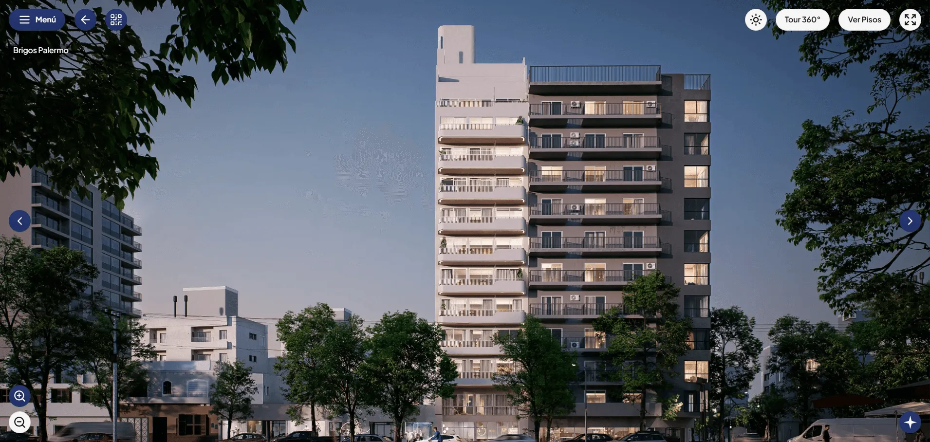 Showroom Virtual de Urbania — navegación 3D de un desarrollo inmobiliario